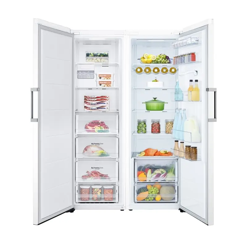 عکس شماره:9 , یخچال فریزر ال جی GC-F411EQDM و GC-B414EQFM