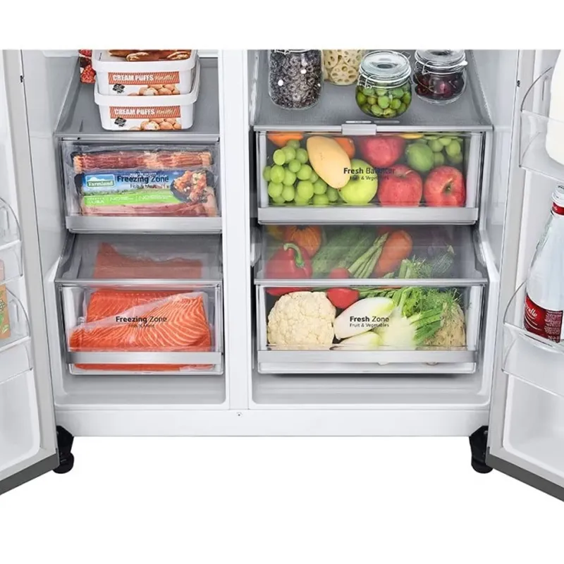 عکس شماره:6 , یخچال فریزر ال جی مدل GR-X267CSHS