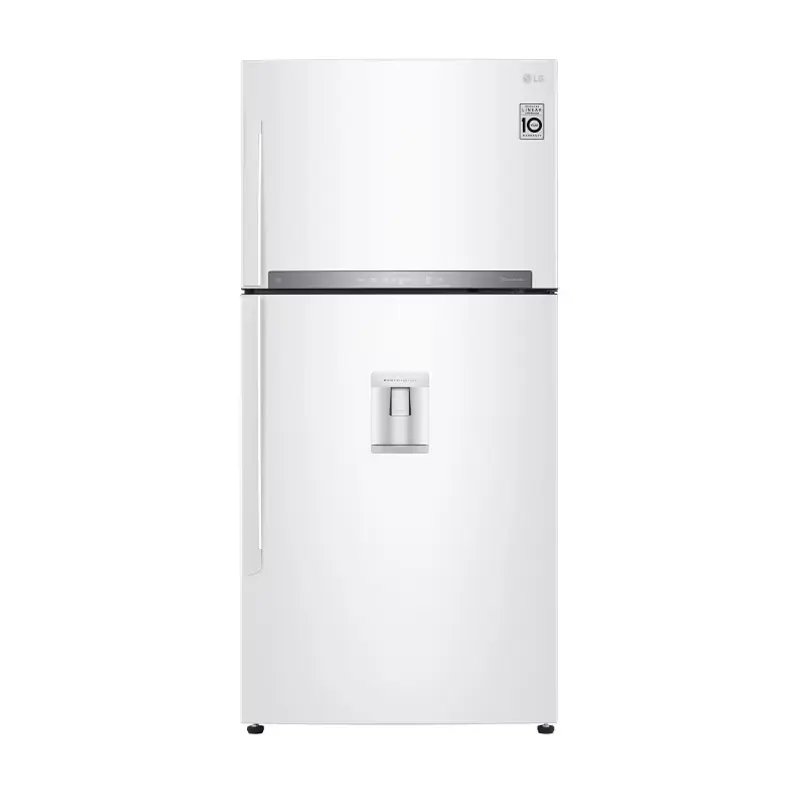 عکس اصلی یخچال فریزر ال جی سفید مدل GR-F882HLHU