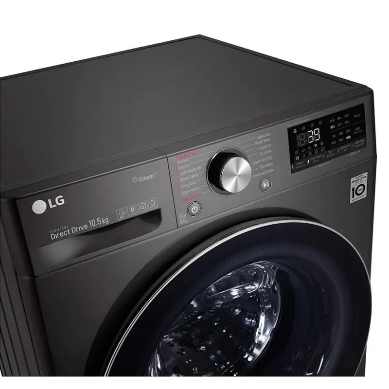 عکس شماره:9 , ماشین لباسشویی ال جی WV9142BRP